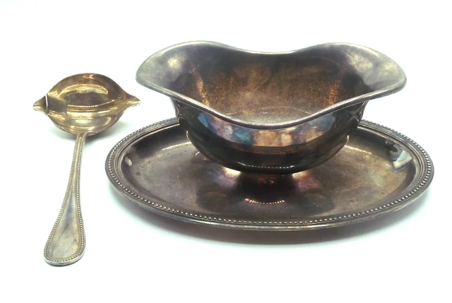 Christofle Grande Saucière Sur Piedouche XIXeme