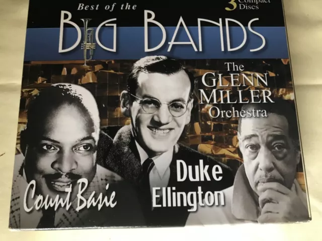 Best Of Big Bands Count Basie, Duke Ellington, Glen Miller 3 Cd Box Set