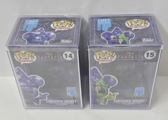 Funko Pop! Art Series Disney Fantasia 14 & 15 Sorcerer Mickey Mouse *Brand New*