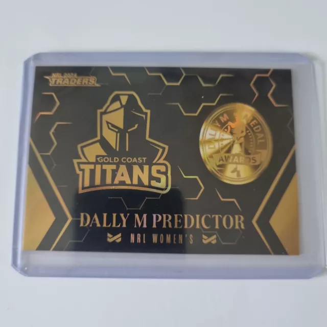 NRL 2024 Traders - Dally M Predictor - #DMP21 - Titans NRLW - #22/40