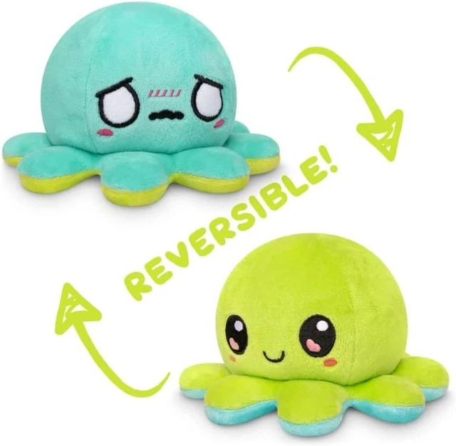 TEETURTLE THE Original Reversible Octopus Plushie Patented Design