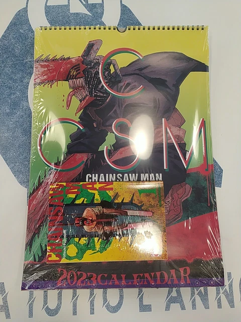 CHAINSAW MAN CALENDAR 2023 +Variant 1 Nuovo Sealed EUR 39,90 - PicClick IT