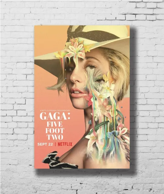 368277 Lady Gaga Five Foot Two 2017 Netflix Documentary Movie Poster AU