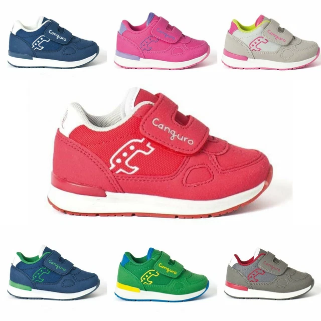 scarpe da ginnastica bambino bambina sportive Sneakers CANGURO basse a strappo