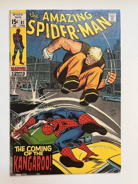 Amazing Spider-Man #81 Kangaroo 1st App & Origin 1970 Vintage Marvel Comics