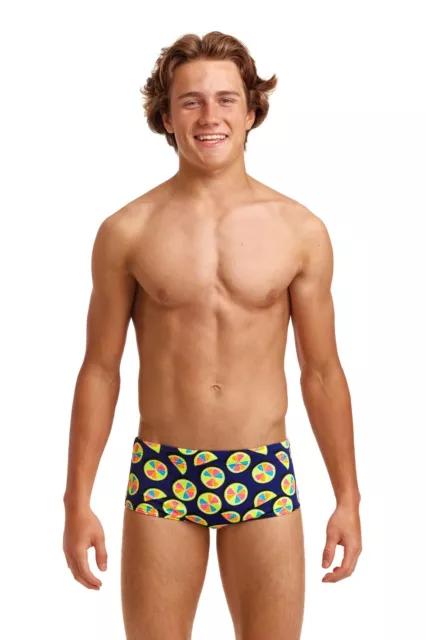 Funky Trunks Junior Boys You Lemon Sidewinder Trunks. Funky Trunks. Briefs