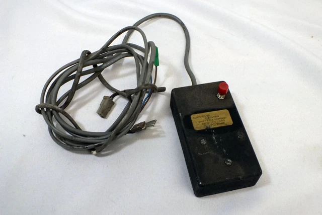 Vtg EARLY 1970s Terra Trip Foot Operated Zero Zeroing Switch Rally Timing Equip