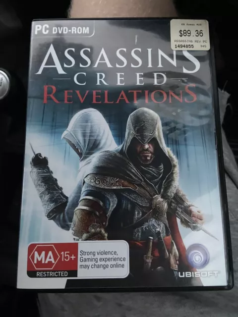 ASSASSINS CREED REVELATIONS PC DVD ROM ONLINE VIDEO GAME COMPLETE