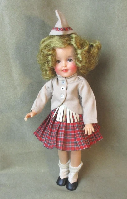 Vintage Clothes for 12" Ideal Shirley Temple Doll - Wee Willie Winkie Outfit