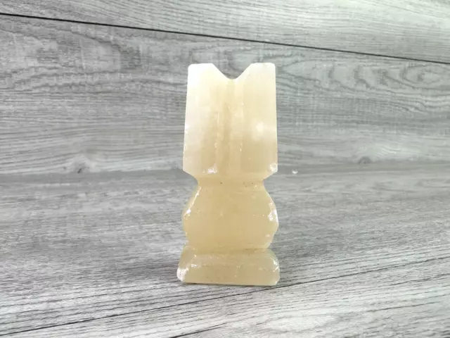 White Brown Marble / Onyx Stone Replacement Rook Chess Piece