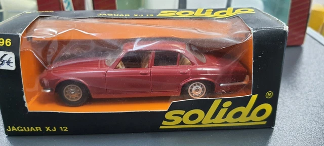 Jaguar XJ 12 Solido n°1096 1/43 avec boite (Made In France)