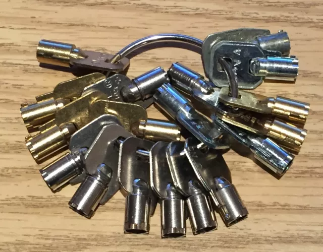 DIXIE NARCO DN Soda Machine Keys, CocaCola, Pepsi, Etc, Many Available