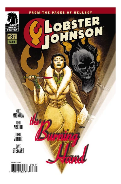 Lobster Johnson: The Burning Hand #3 (of 5) (2012) Dark Horse Comics