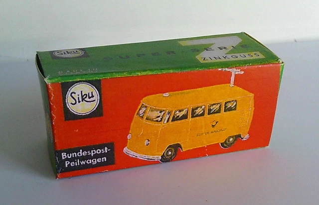 ミニカー SIKU V320 VW BUS Bundespost-Peilwagen Siku V320 Bundespost-Peilwagen (VW Bus T1) - TOYCAR-SHOP.DE