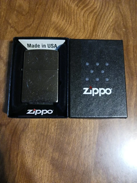 Zippo Regular  Street Chrome Lighter, # 207, New In Box