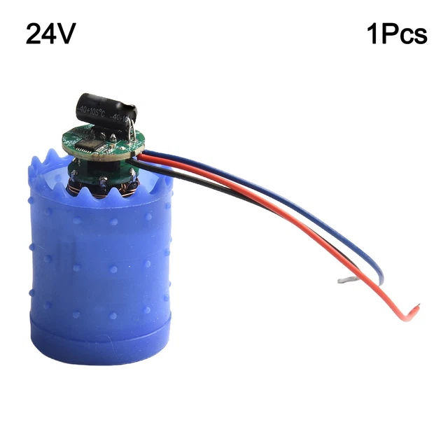Mini Moteur Sans Balais OVNSHVN DC 7-24V - 100 000 Tr/min, Ventilateur Alliage Aluminium 29mm, 75W - Pour Projets DIY & Refroidissement