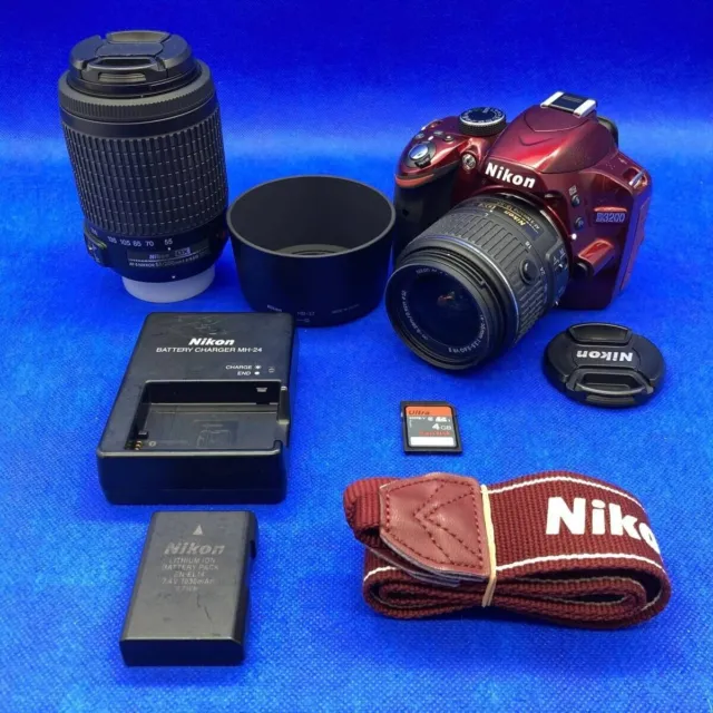 Nikon D5300 24.2MP DSLR Camera N-Mint 2015443 Kit w/ AF-S DX 18-55mm VR  II