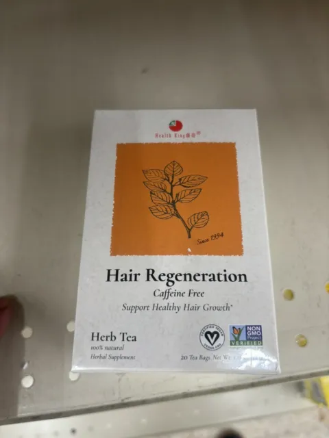 Hair Regeneration Herb Tea, Teabags, 20 Count In Box. Fast Shipping