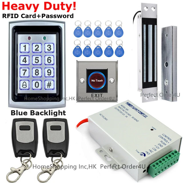 DIY RFID CARD&PASSWORD Door Access Control System+Door Lock+ 2