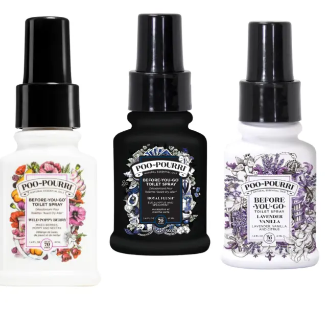 Poo-Pourri Before-You-Go Spray Toilette 41 ml Bacche Lavanda Vaniglia Eucalipto