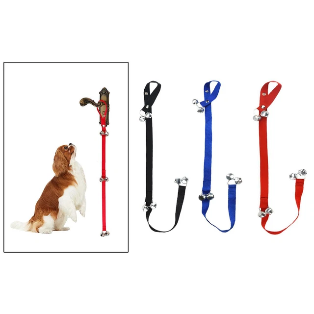 DOG DOORBELL HANGING Door Bell for Potty Training Go Outside Door Knob