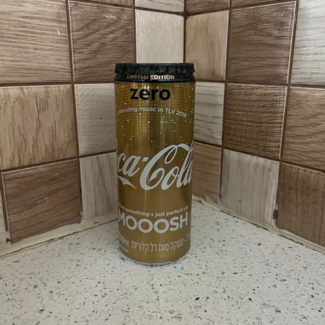 Coca Cola Zero Eurovision Song Contest 2019 Tel Aviv Israel Limited Edition Can