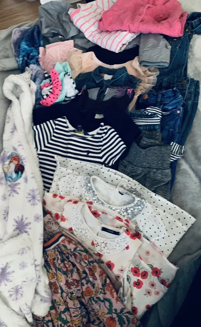 girls clothes bundle 5-6 years