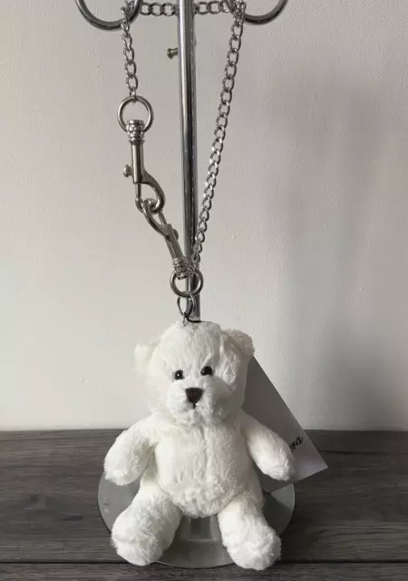 Buy Burberry Pre-loved BURBERRY Nova check teddy bear bag charm key ring  fabric beige multicolor 2023 Online