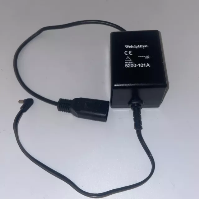 Welch Allyn 5200-101A Spot Vital Signs Monitor Power Supply ac/dc Adapter