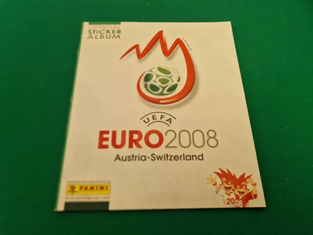 Empty PANINI 2008 UEFA Euro Austria Switzerland Football Sticker Album