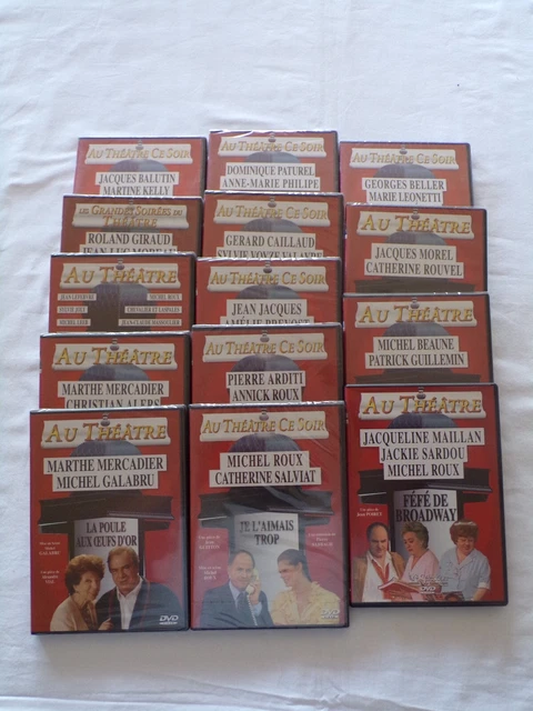 AU THEATRE. UN Lot De 41 Dvd. Neufs Jamais Ouverts. EUR 50,00 - PicClick FR