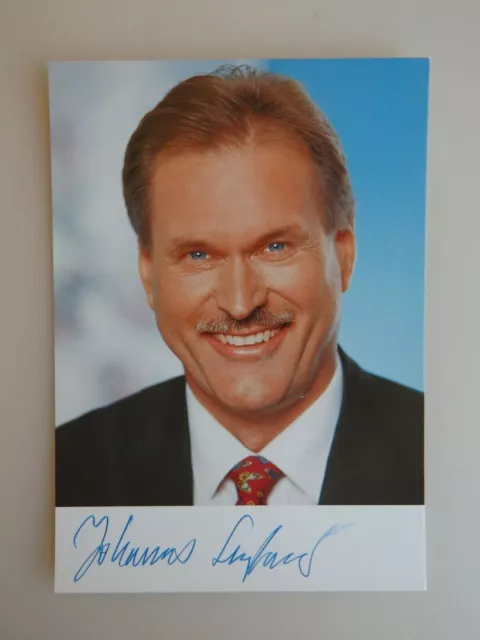 Autogramm Johannes Singhammer CSU Politiker MdB (79666)