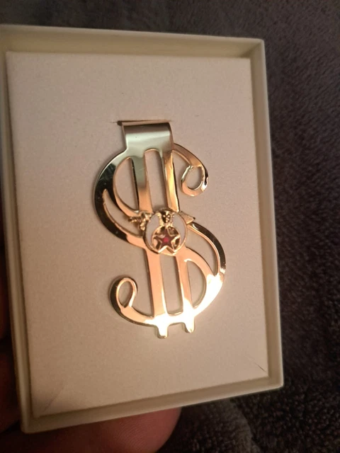 VINTAGE FREEMASON MONEY Clip $12.44 - PicClick CA