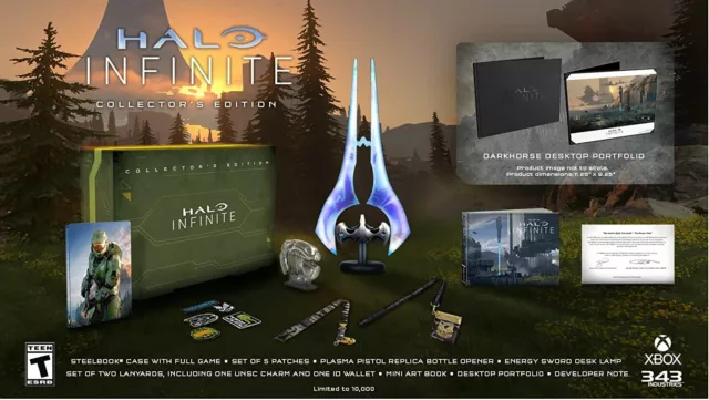 Halo Infinite Collector’s Edition - Steel Case Game Set for Xbox - Fast Shipping