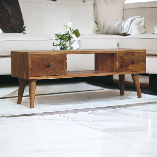 Tavolino Da Caffè HOMERECOMMEND Con Alzata E Scomparti Nascosti, Stile Rustico Industriale, 90x50x48.5 Cm, Marrone E Nero