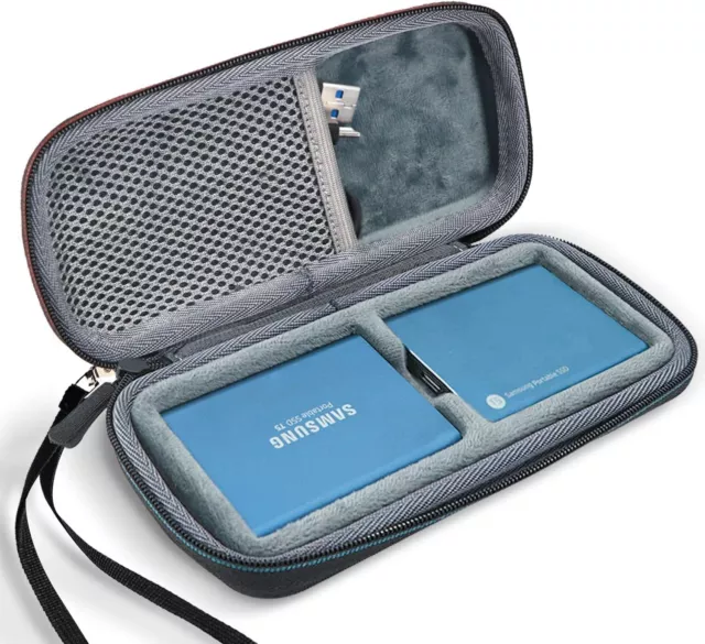 Hard Travel Carrying Case for Samsung T5-T3 Portable 250GB-500GB 1TB 2TB SSD-Au