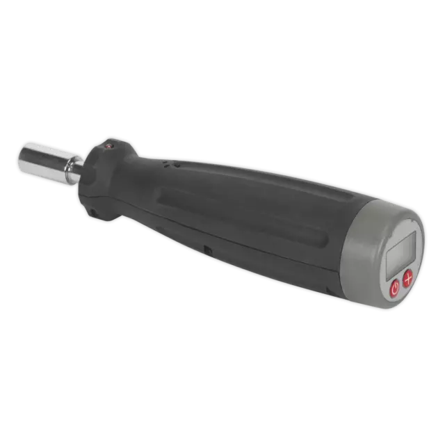 Sealey Screwdriver Torque Digital 0.05-5Nm 1/4" Hex Drive Black/Grey STS103