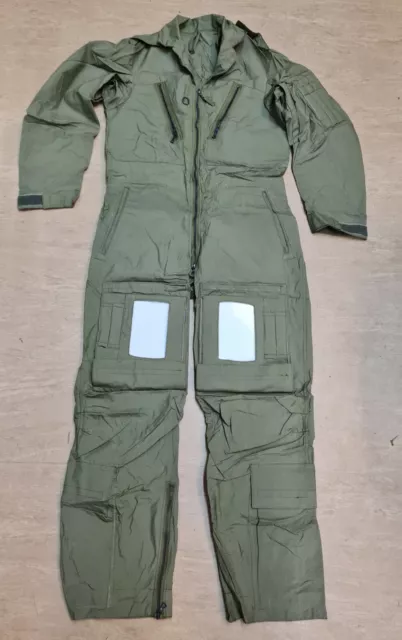 New Genuine RAF Flight Pilot Suit MK15 Aircrew Coverall Sage Green Size 4