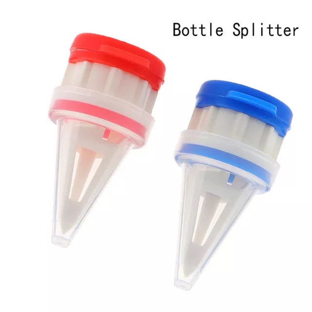 2 Pieces Spout Pourer Silicone Milk Bottles Drink Bottle Splitter Bever-wf G1