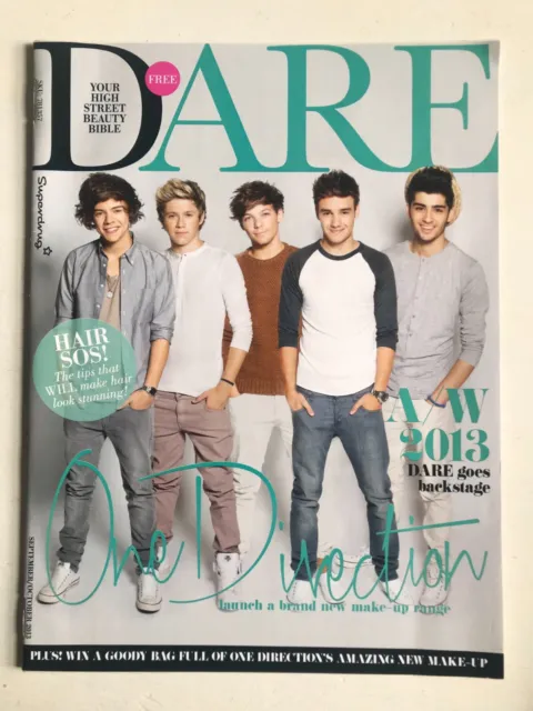 One Direction Dare Magazine UK - Rare Feature Includes Harry Styles 2013