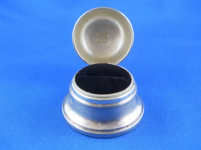 Birks Sterling Silver Bb Ring Box