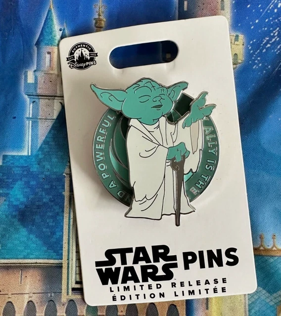 YODA STAR WARS My Ally Is The Force Disney LR Spinner Pin 24.90 PicClick