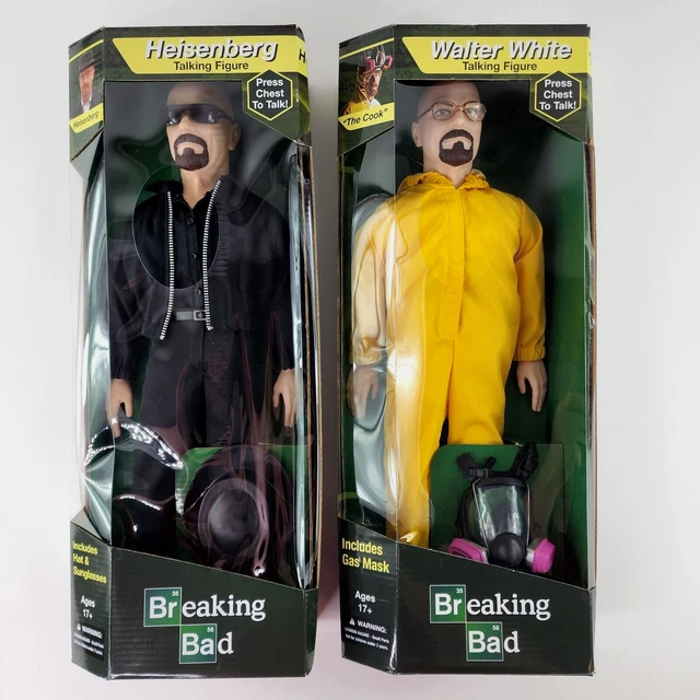 BREAKING BAD HEISENBERG 17" Talking Figure SET Walter White Cook