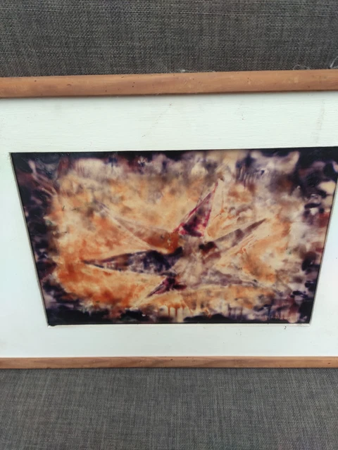 André Lanskoy Signed Lithograph, Abstract Composition at