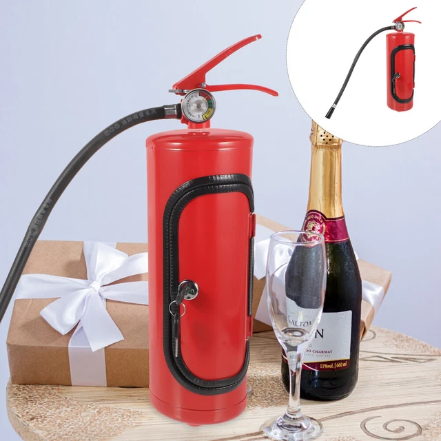 Stand vino decorazione distributore d'acqua per feste estintore serbatoio vino champagne