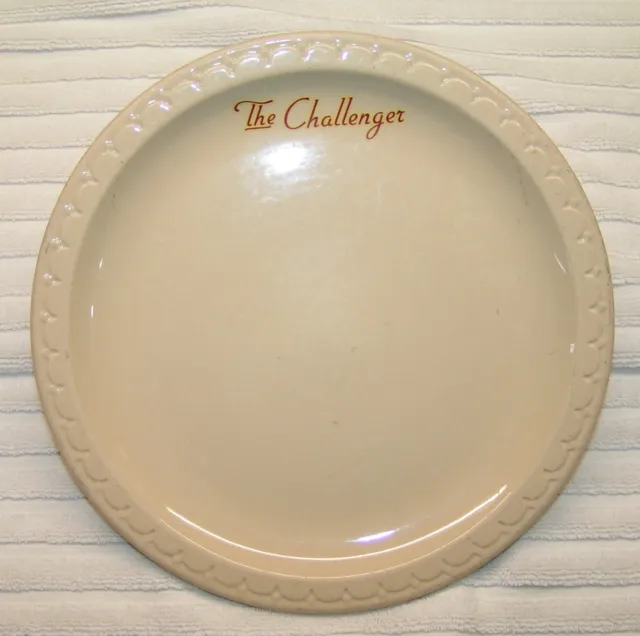 Union Pacific Railroad China Dinner Plate in the Challenger Pattern RR/TM