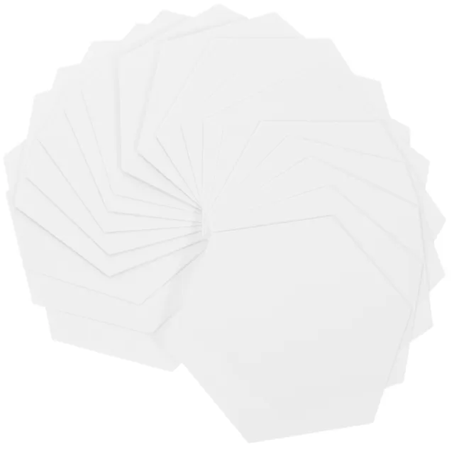 60 hojas de papel de patchwork para dibujo hágalo usted mismo hexágono de herramienta eléctrica coser