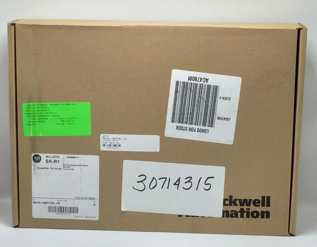 New Allen Bradley Sk-R1-Cbpctrl-F8 Factory Sealed Powerflex 750 Board Ser A