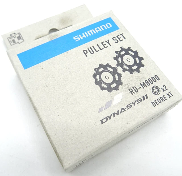 Coppia guida e puleggia di tensione Shimano RD-M410