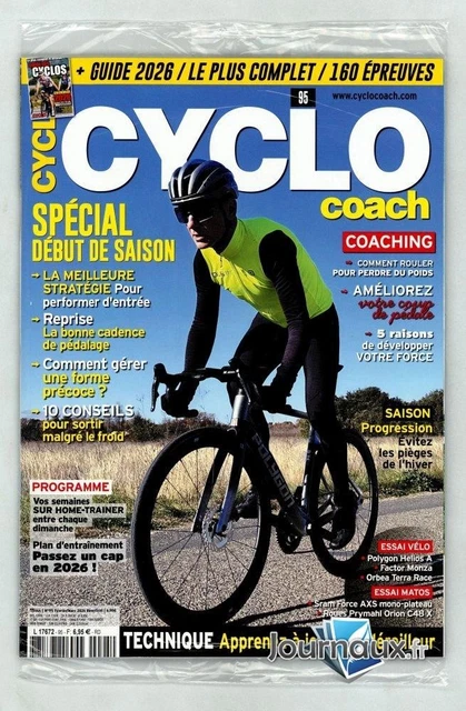 Cyclo Sport N°139 - Mai 2020 - Spécial Cyclos & Entraînements - Magazine Neuf